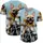 French Bulldog Bandana Vintage Cruiser Motorcycle Ride - Dog Lover Gift for Dog Owners Baseball Jersey - 5