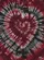Bold Central Tie-Dye Heart Swirl Black White Red Magenta - Boho Lifestyle Everyday Wear Baseball Jersey - 6