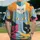 Vibrant Eclectic Cat Faces Assortment - Cat Lover Everyday Style Baseball Jersey - 2