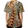 Majestic Giraffe Pair Organic Jungle Botanical Foliage - Wildlife Lover Gift for Nature Lover Baseball Jersey - 4