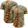 Majestic Giraffe Pair Organic Jungle Botanical Foliage - Wildlife Lover Gift for Nature Lover Baseball Jersey - 5