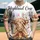 Highland Cow Wildflower Meadow - Farmhouse Home Decor Gift for Cow Lover Baseball Jersey - 1