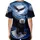 Bald Eagles Mountain Peaks Storm Clouds Full Moon Stars - Wildlife Lover Gift for Bird Watchers Baseball Jersey - 4