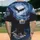 Bald Eagles Mountain Peaks Storm Clouds Full Moon Stars - Wildlife Lover Gift for Bird Watchers Baseball Jersey - 2