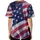 Smoke American Flag Flowing - Independence Day Celebration for Veterans Baseball Jersey - 4