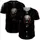 Cracked Skull Iron Cross Gothic Filigree - Halloween Party Wear Baseball Jersey - 5
