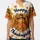 Turkey Pilgrim Hat Happy Thanksgiving Maple Leaves Sunflowers Baseball Jersey - 3