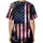 Fragmented Grunge American Flag - Independence Day Gift for Veterans Baseball Jersey - 4