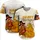 Turkey Pilgrim Hat Pumpkins Gourds Berries - Happy Thanksgiving Gathering Baseball Jersey - 5