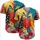 Giraffes Red Heart Roses Daisy Floral - Couple Gift for Wildlife Lovers Baseball Jersey - 5