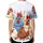 Cartoon Chickens Roosters Farmhouse Decor - Farm Animal Lover Gift Baseball Jersey - 4