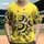 Bold Dynamic Stylized Cartoon Bees Summer Lifestyle Gift for Garden Enthusiast Baseball Jersey - 1