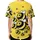Bold Dynamic Stylized Cartoon Bees Summer Lifestyle Gift for Garden Enthusiast Baseball Jersey - 4
