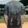 Majestic Elk Deer Antlers Edge Background Dark Wisps - Wildlife Lover Gift Baseball Jersey - 2