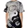 White Black Dragon Yin Yang Intertwined - Fantasy Lover Gift Baseball Jersey - 4