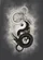 White Black Dragon Yin Yang Intertwined - Fantasy Lover Gift Baseball Jersey - 6