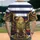 Golden Eagle Red White Blue Stripes - Independence Day Gift for Veterans Baseball Jersey - 2