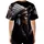 Indigenous Woman Wolf Portrait Feather Headdress - Wildlife Lover Gift Baseball Jersey - 4