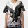 Bald Eagle Wings Spread Mid-Flight Crashing Ocean Waves Feathers - Wildlife Lover Gift Baseball Jersey - 3