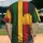 Africa Map Vertical Stripe African Symbols - Cultural Heritage Celebration Gift Baseball Jersey - 2