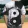 Yin Yang Symbol Black White Split Background - Wellness Gift for Balance Enthusiast Baseball Jersey - 2