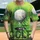 Dimpled Golf Ball Tee Golf Hole 'GOLF' Text - Golfer Tournament Sports Day Gift Baseball Jersey - 1