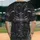 Silver Ornate Gothic Cross Angel Wings Star Acanthus Scroll - Spiritual Expression Baseball Jersey - 2