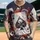 Ace of Spades Skull Playing Cards Flames - Card Game Enthusiast Gift Baseball Jersey - 1