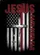 American Flag Cross Faith Over Fear - Patriotic Christian Gift Baseball Jersey - 6