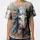 Majestic Horse Head Electric Blue Orange Mane - Wildlife Horse Lover Gift Baseball Jersey - 3