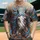 Majestic Horse Head Electric Blue Orange Mane - Wildlife Horse Lover Gift Baseball Jersey - 1