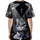 Large Wide Eyed Striped Tabby Cat UFO Cosmic Sky - Sci-Fi Fan Gift for Cat Owners Baseball Jersey - 4