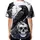 Two Black Crows Skull Roses Thorny Vines - Dark Art Lover Gift Baseball Jersey - 4