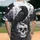 Two Black Crows Skull Roses Thorny Vines - Dark Art Lover Gift Baseball Jersey - 2
