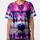 Bowling Ball Pins Polished Lane Neon Club Bokeh - Bowling Enthusiast Game Night Gift Baseball Jersey - 3
