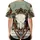 Prominent Bull Skull Tribal Western Yoke Stripe Accents - Ranch Lifestyle Gift Baseball Jersey - 4
