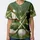 Angled Golf Clubs Woods Golf Balls Green Field - Golf Lover Gift Baseball Jersey - 3