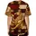 Golden Griffin Heraldic Banner - Medieval Fantasy Lover Gift Baseball Jersey - 4