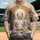 Serene Buddha Statue Golden Lotus Floral Mandala - Meditation Gift for Yoga Lover Baseball Jersey - 1