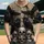 Pile of Human Skulls Black Ravens Twisted Branches - Macabre Gift for Dark Fantasy Collectors Baseball Jersey - 1
