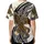 Golden Dragon Head Tribal Serpent Sunburst Polynesian Patterns - Mythical Creature Gift Baseball Jersey - 4