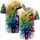 Blue-and-Gold Macaw Perched Branch - Wildlife Lover Gift for Bird Watchers Baseball Jersey - 5