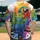 Blue-and-Gold Macaw Perched Branch - Wildlife Lover Gift for Bird Watchers Baseball Jersey - 2