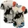 Japanese Tuxedo Cat Ocean Waves Cherry Blossoms - Wildlife Lover Gift Baseball Jersey - 5