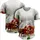 Jovial Santa Claus Sleigh Reindeer Snowy Forest - Christmas Gift for Holiday Hosts Baseball Jersey - 5