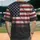 Heavily Distressed Shattered American Flag Independence Day Celebration Gift for Veterans Baseball Jersey - 2