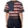 Heavily Distressed Shattered American Flag Independence Day Celebration Gift for Veterans Baseball Jersey - 4