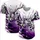 Deep Purple Bowling Ball Pins Explosion Scene - Bowling League Game Day Gift for Bowlers Baseball Jersey - 5