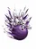 Deep Purple Bowling Ball Pins Explosion Scene - Bowling League Game Day Gift for Bowlers Baseball Jersey - 6