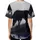 Majestic Dark Silhouetted Wolf Rippled Pool Bare Trees Misty Forest - Nature Lover Gift Baseball Jersey - 4